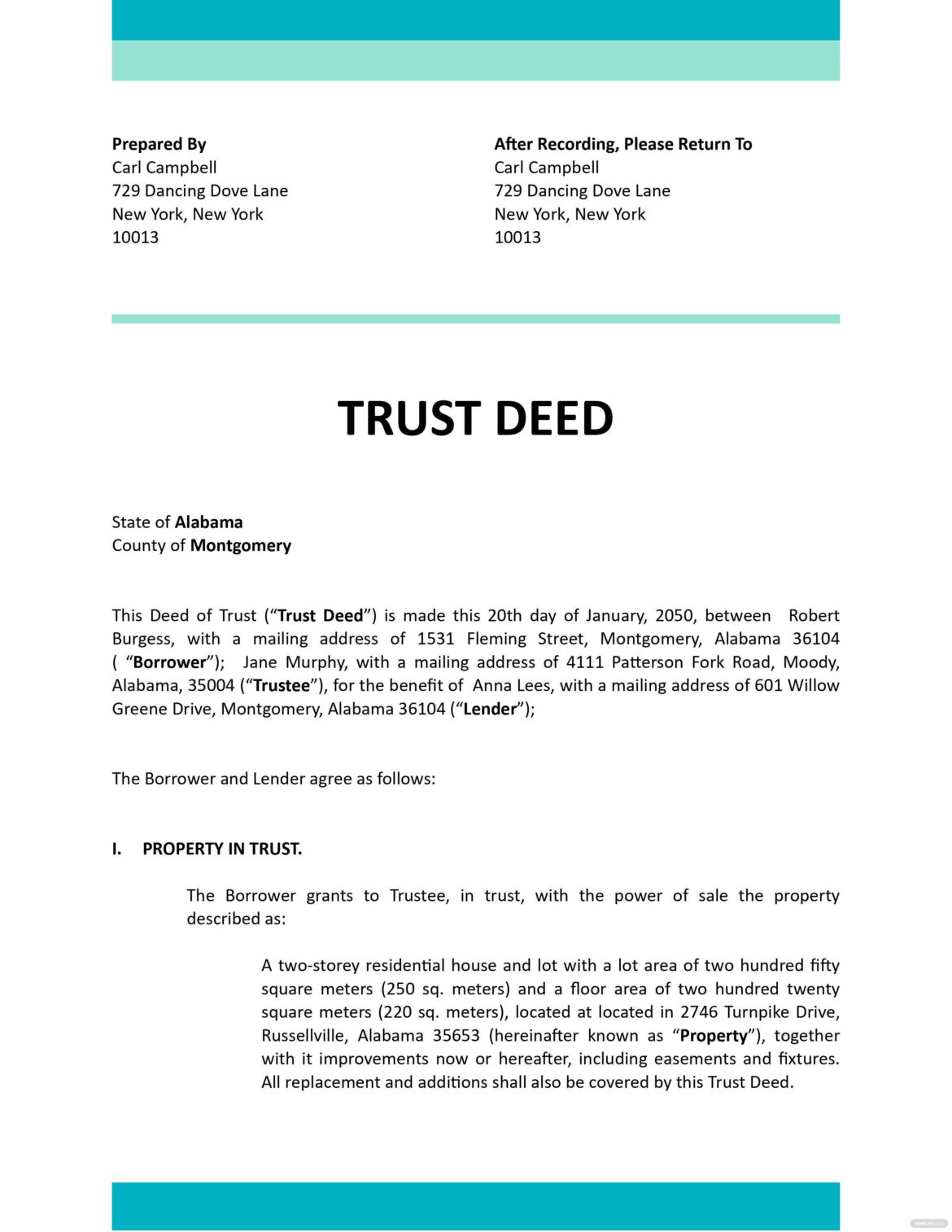 What Is a Trust Deed?