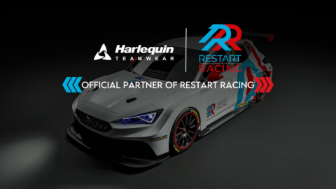 Restart Racing Partner with Harlequin Teamwear for the 2024 BTCC Season