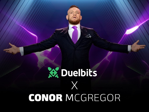 DUELBITS AND CONOR MCGREGOR FORGE ALLIANCE TO REDEFINE CRYPTO GAMING